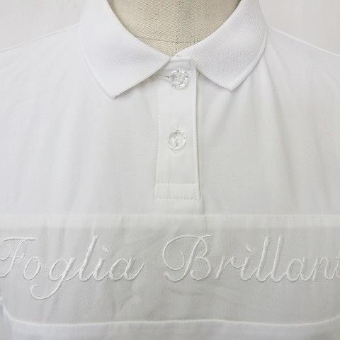 フォーリアブリランテ Foglia Brillante ポロシャツ ゴルフ 半袖 速乾