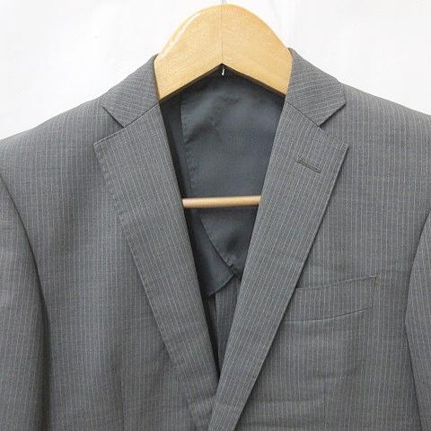 Sortisso ソルティッソ ジャケット テーラード ストライプ グレー M