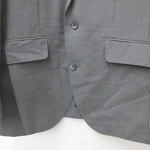 Sortisso ソルティッソ ジャケット テーラード ストライプ グレー M