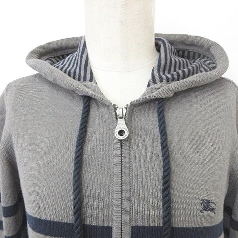 BURBERRY BLUE LABEL バーバリーブルーレーベル パーカー ニット BURBERRY BLUE LABEL バーバリーブルーレーベル パーカー ニット