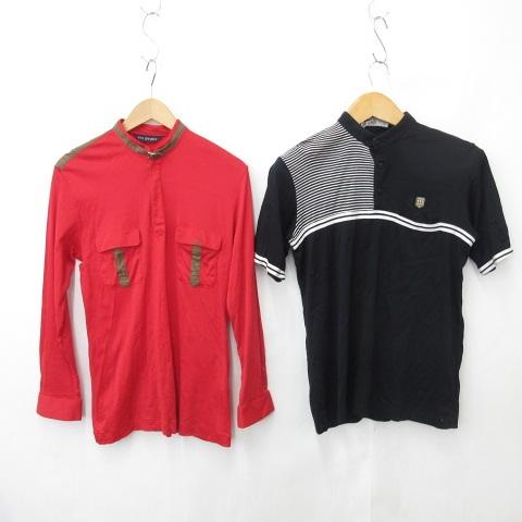 PLX ポロシャツ 4枚セット ブラック、ネイビー ピンク 、チェック柄 PLX ポロシャツ 4枚セット ブラック、ネイビー ピンク