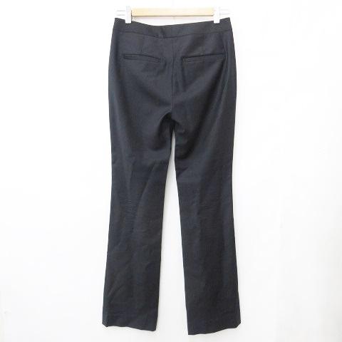 theory（セオリー） パンツ スラックス ロング丈 ストレッチ ウール 紺