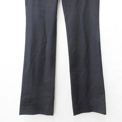 theory（セオリー） パンツ スラックス ロング丈 ストレッチ ウール 紺