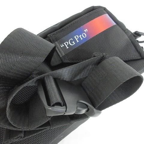 PEARLY GATES ボディバッグ ブラック 未使用品 パーリーゲイツ PEARLY GATES ゴルフ カートバッグ