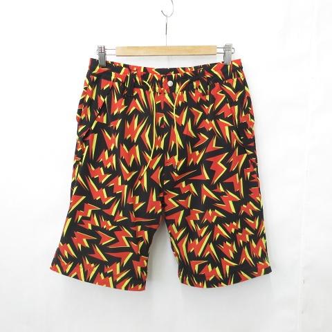 マークアンドロナ MARK LONA ゴルフ パンツ 2WAY ロング ハーフ 総柄