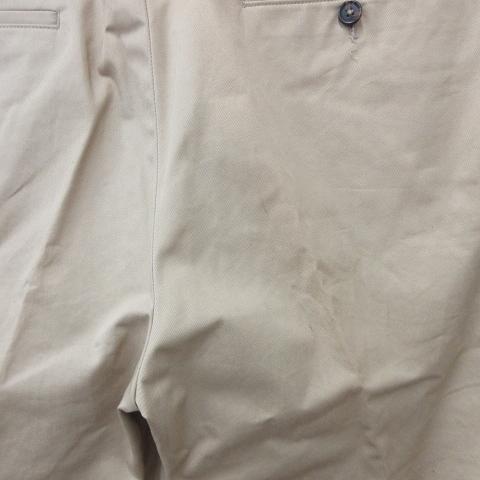PRADA プラダ　チノパン　ベージュ PRADA（プラダ） パンツ チノパンツ ワイド ストレート ロング ボタン