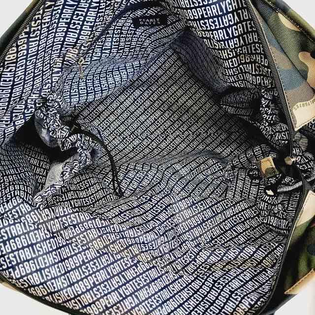 【美品】PEARLY GATES パーリーゲイツ トートバッグ カーキーグリーン パーリーゲイツ PEARLY GATES ゴルフ トートバッグ ロッカー