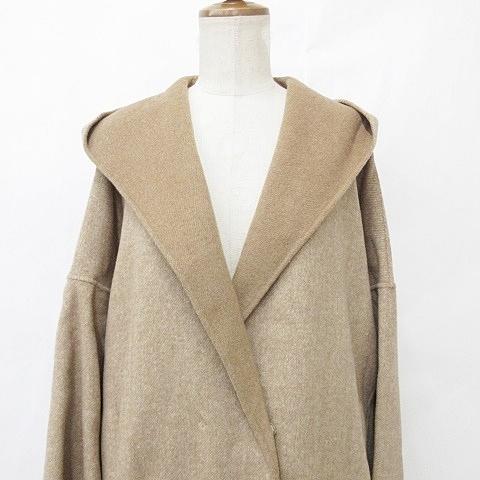 未使用品 ブラーミン BRAHMIN コート ロング ダブル フード ドロップ