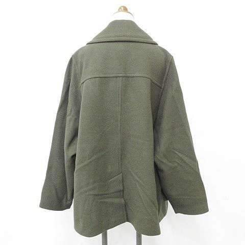 未使用品 ミューニック Munich コート Pコート テーラーカラー ダブル 