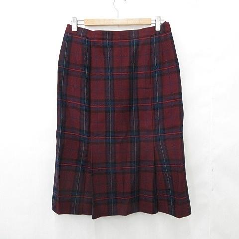 バーバリーズ Burberrys スカート プリーツスカート ロング チェック