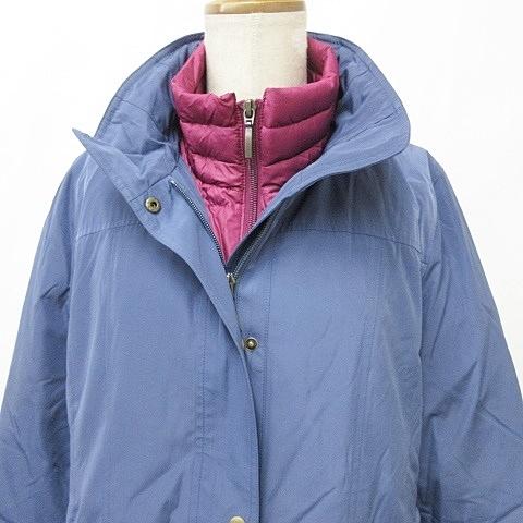 未使用品 noa ge ノアジェ ダウンコート 3WAY ロング ジップアップ