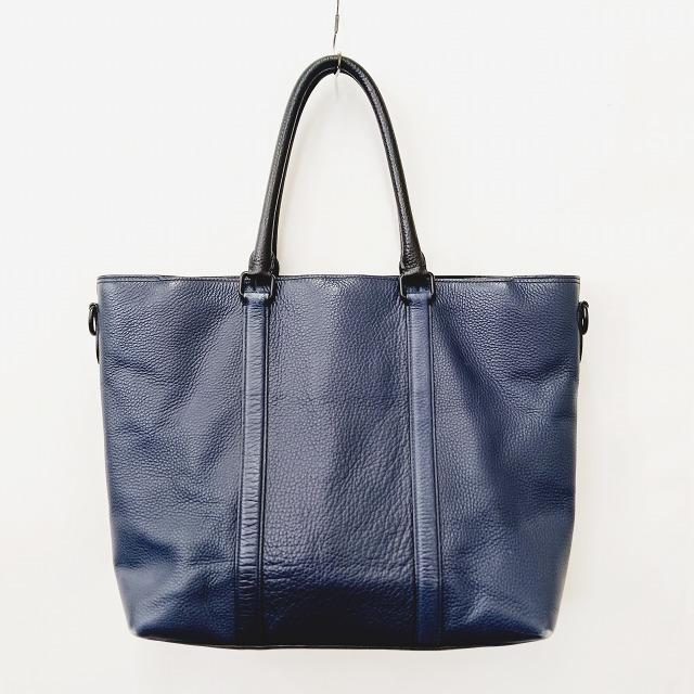 【極美品】コーチ メトロポリタン ビジネスバック レザー A4可 手提げ 紺色 COACH（コーチ） メトロポリタン トートバッグ ビジネスバッグ A4