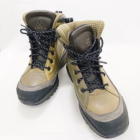 【中古】ナイキエーシージー NIKE ACG エアマックス コンカー AIR MAX CONQUER ブーツ ワークブーツ グリーン 26 ナイキエーシージー NIKE ACG エアマックス コンカー AIR MAX CONQUER