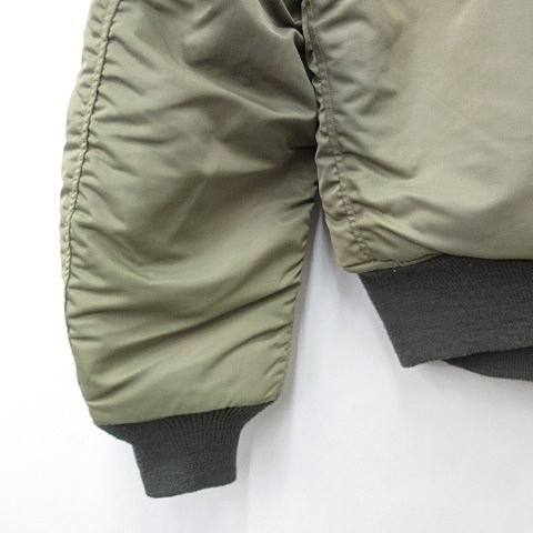 【中古】バズリクソンズ mil-j-8279 MA1 フライトジャケット 東洋 50s モデル 90年代 初期復刻 中綿 グリーン S バズリクソンズ BUZZ RICKSON'S mil-j-8279 MA1 フライトジャケット