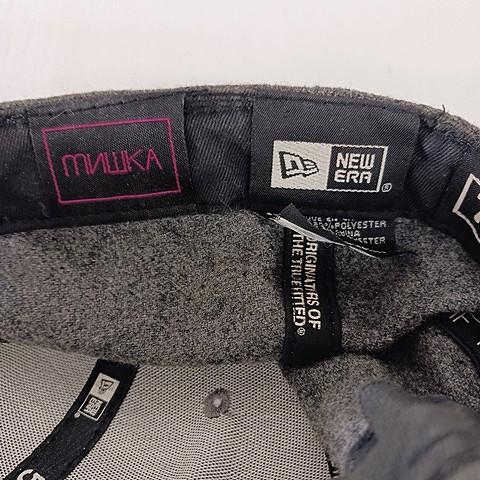 ニューエラ NEW ERA MISHKA 帽子 キャップ ワッペン 刺繍 別布