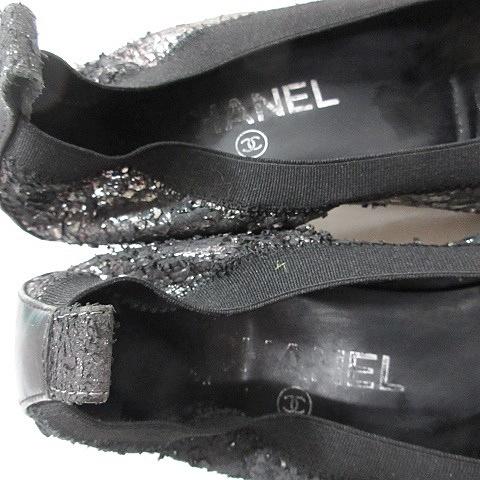 CHANEL（シャネル） パンプス バレエシューズ チャンキーヒール ココ