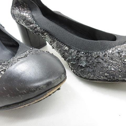 CHANEL（シャネル） パンプス バレエシューズ チャンキーヒール ココ