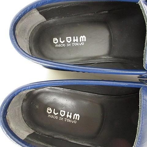 ブローム BLOHM EDGE BASS タッセル ローファー ブルー 青 23.5 レディース_2