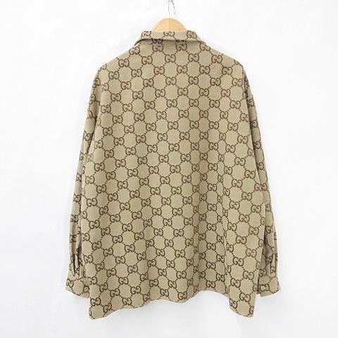 GUCCI（グッチ） マキシ GGキャンバス シャツ GG柄 770426 ZAHT5