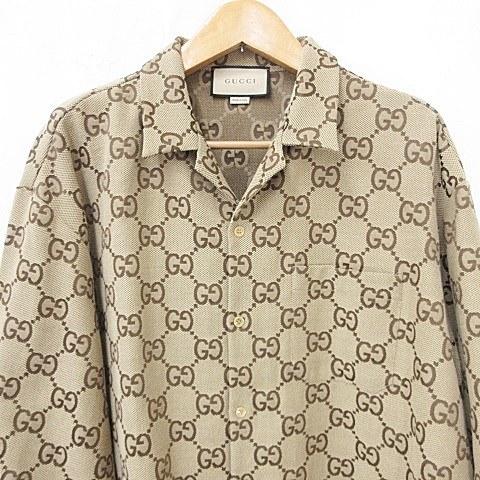 GUCCI（グッチ） マキシ GGキャンバス シャツ GG柄 770426 ZAHT5