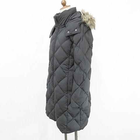 ユニクロ（UNIQLO） ダウンコート ジップアップ フード フェイクファー