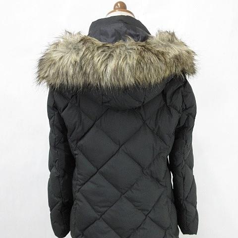 ユニクロ（UNIQLO） ダウンコート ジップアップ フード フェイクファー