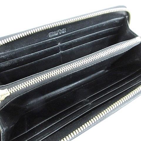 ムータ muta ガルーシャ 財布 長財布 小銭入れ ラウンドジップ レザー