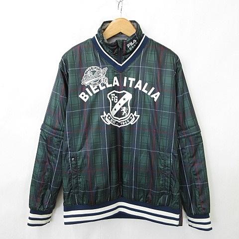 FILA GOLF フード付きジャケット　未使用品 フィラ FILA GOLF ゴルフ ジャケット スニード 4WAY 長袖 半袖 Vネック