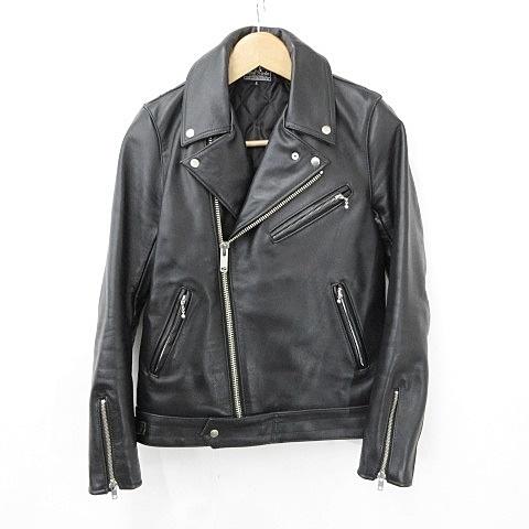 スカルワークス Skull Works ライダース レザージャケット ダブル 裏