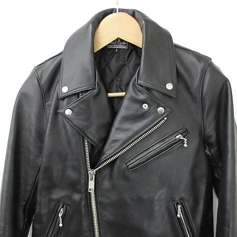 スカルワークス Skull Works ライダース レザージャケット ダブル 裏 