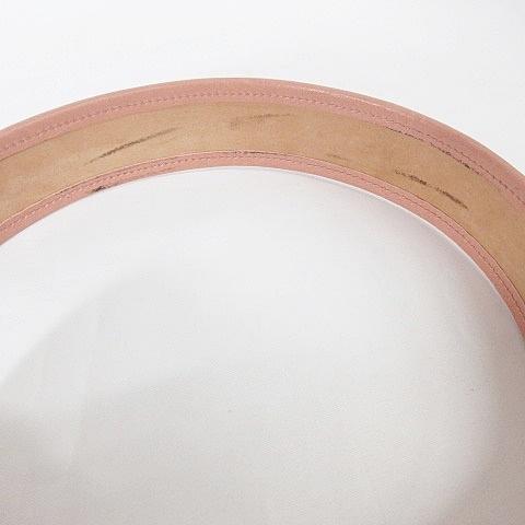 GUCCI（グッチ） ベルト ハートバックル GGキャンバス レザー ブラウン