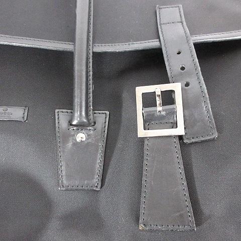GUCCI（グッチ） ビジネスバッグ ボストンバッグ 書類鞄 ブラック 黒