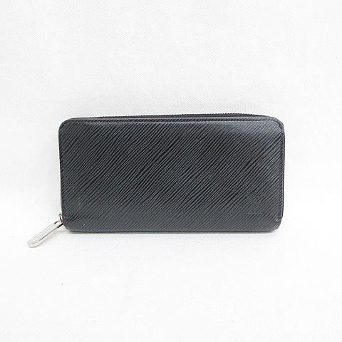 ルイ・ヴィトン LOUIS VUITTON ジッピーウォレット ラウンド長財布 財布 レザー エピ レディース ブラック系 / ピンク系 M64838 【中古】 goldeco_is-06200-fk