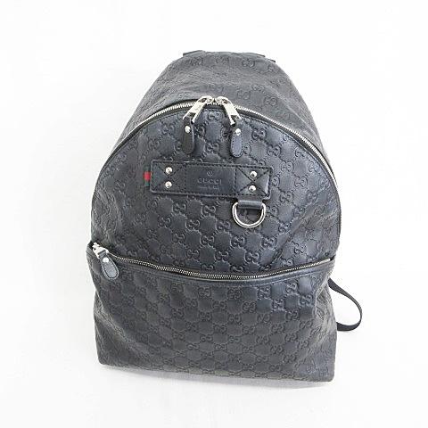 GUCCI（グッチ） リュックサック デイパック グッチシマ GG柄 シェリー