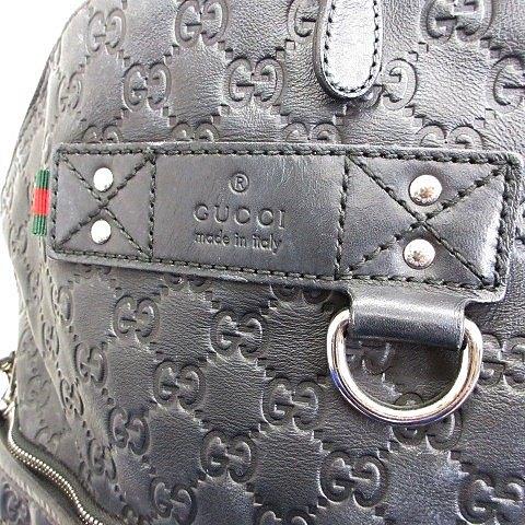 GUCCI（グッチ） リュックサック デイパック グッチシマ GG柄 シェリー