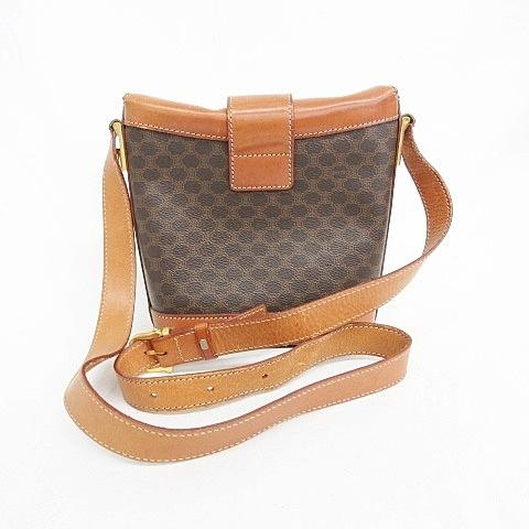 CELINE（セリーヌ） ショルダーバッグ 斜めがけバッグ マカダム柄