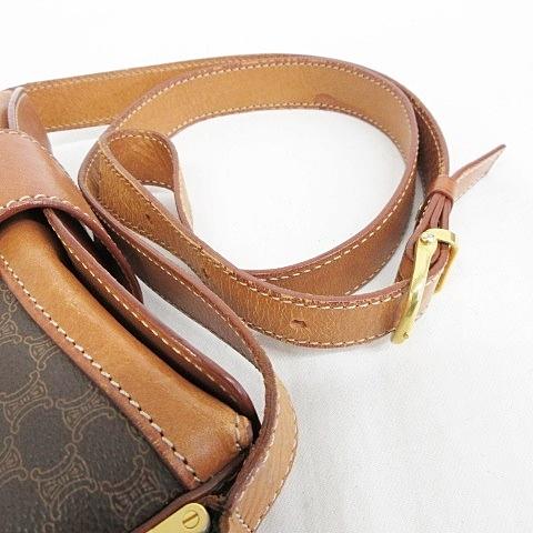 CELINE（セリーヌ） ショルダーバッグ 斜めがけバッグ マカダム柄