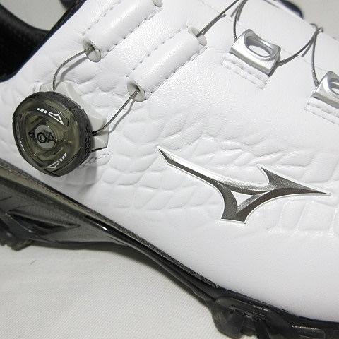 未使用品 ミズノ MIZUNO ジュネム 009 ボア GENEM BOA ゴルフシューズ 