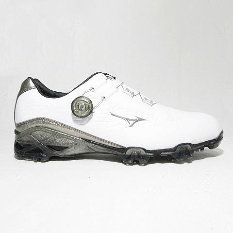 未使用品 ミズノ MIZUNO ジュネム 009 ボア GENEM BOA ゴルフシューズ 