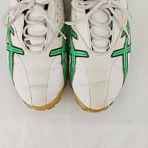 ASICS（アシックス） ゴルフシューズ スパイク F220410 TC グリーン
