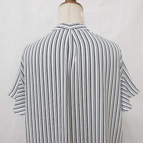 23区（ニジュウサンク） オンワード樫山 ブラウス シャツ 半袖 バンド