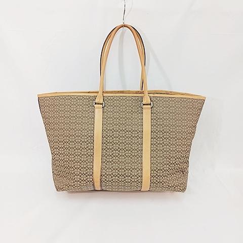 COACH（コーチ） トートバッグ ミニシグネチャー キャンバス レザー