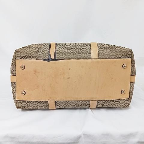 COACH（コーチ） トートバッグ ミニシグネチャー キャンバス レザー