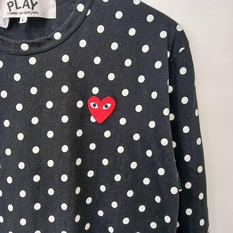 プレイコムデギャルソン PLAY COMME des GARCONS Tシャツ 長袖 ロンT