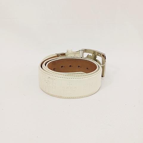 パーリーゲイツ PEARLY GATES ゴルフ ベルト ピンバックル ロゴ レザー