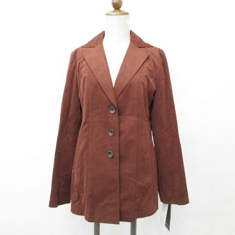 未使用品 レリアン Leilian ジャケット テーラージャケット フェイク 