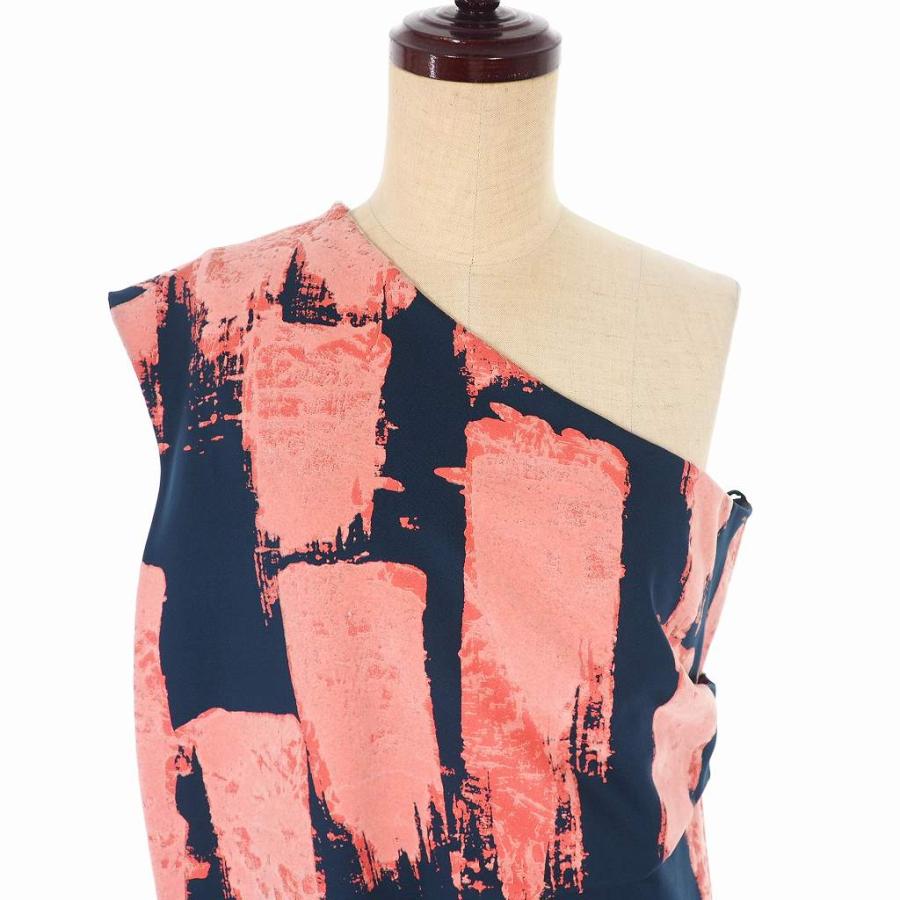 内祝い 中古 未使用品 マルニ Marni 17aw 総柄 オフショルワンピース ワンショルダー 40 ネイビーサーモンピンク Tnjez02cq0 国内正規 レディース ベクトル 古着 140 ブランド古着販売のベクトル 通販 Yahoo ショッピング 偉大な