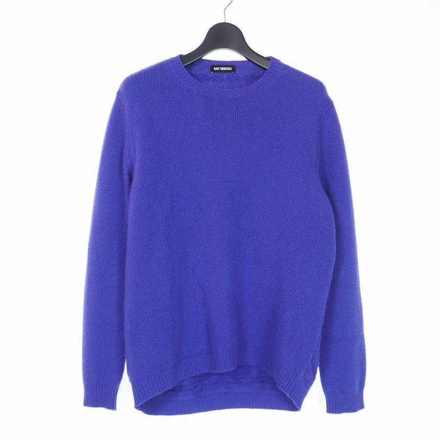 中古 ラフシモンズ Raf Simons バック切替 ニット セーター クルーネック 48 パープル 紫 メンズ ベクトル 古着 140 ブランド古着販売のベクトル 通販 Yahoo ショッピング