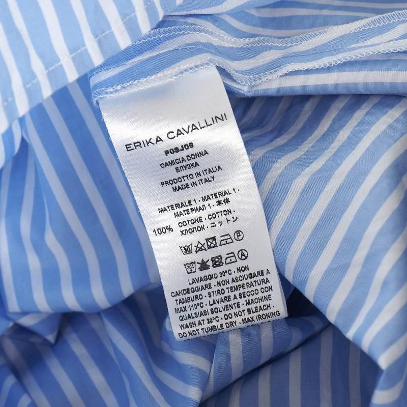 エリカカヴァリーニ ERIKA CAVALLINI 20SS Stripe Shirt エリカカヴァリーニ ERIKA CAVALLINI 20SS Stripe Shirt
