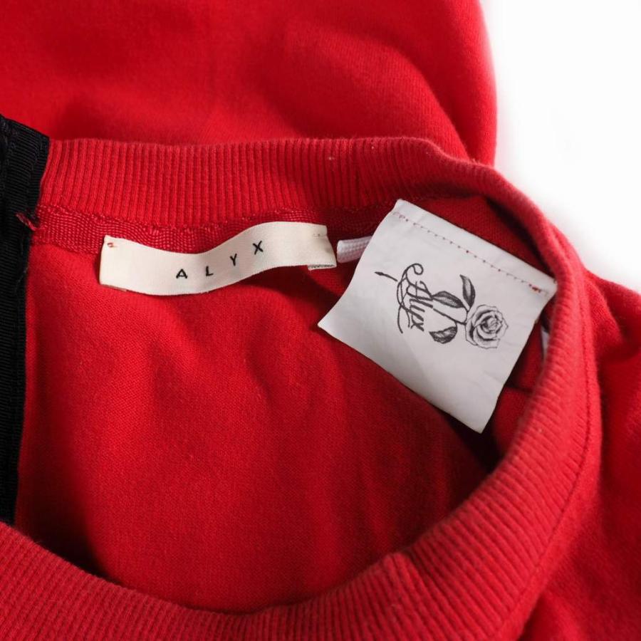 アリクス ALYX オープン バック ジップ プリント Tシャツ 半袖  